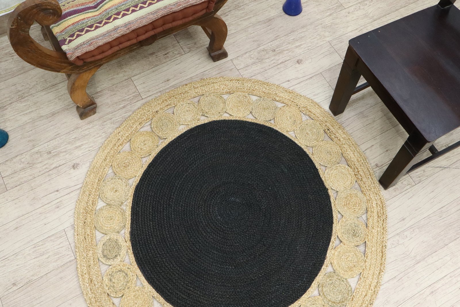 Minimalist Jute Durry Rug - Image 5