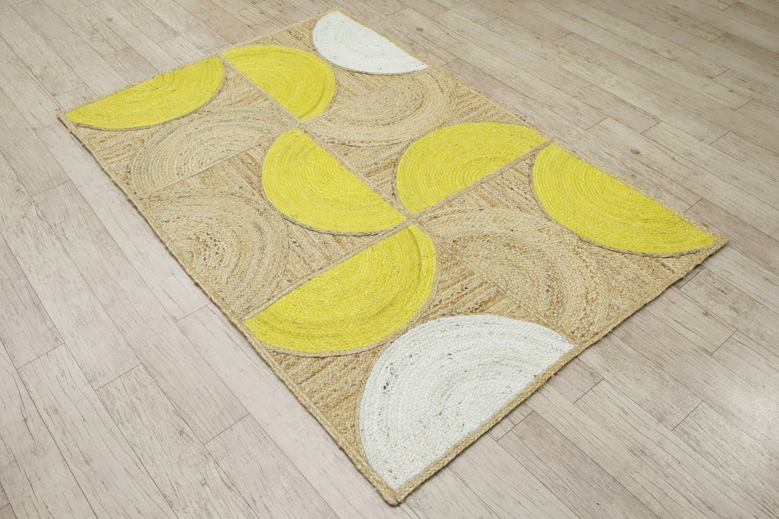 Handcrafted Jute Durry for Dining Room - Image 5