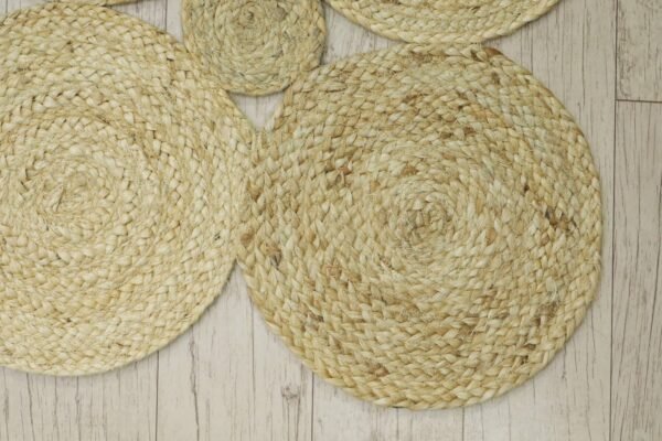 Natural Fiber Jute Durry Carpet - Image 6