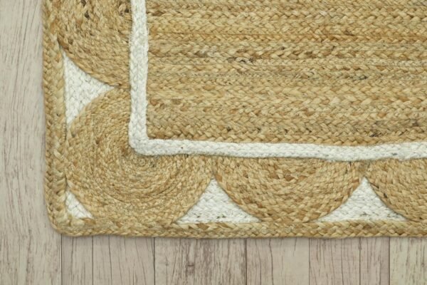Vintage Inspired Jute Floor Durry - Image 6