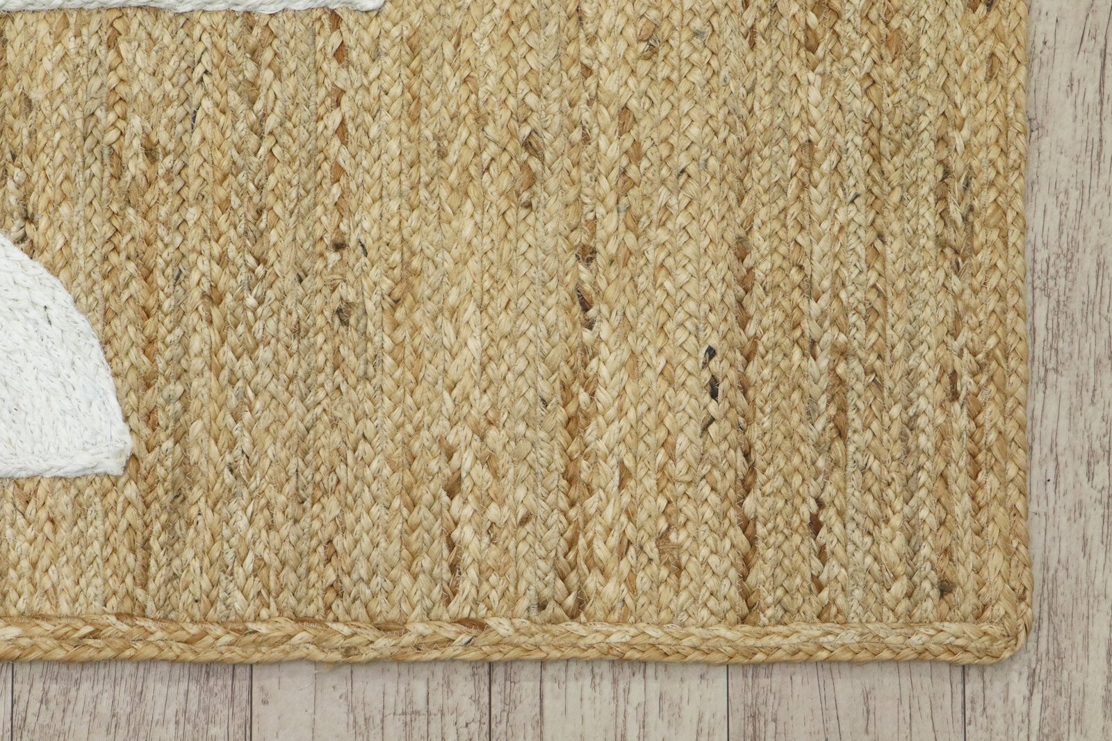 Textured Jute Handloom Durry Carpet - Image 6