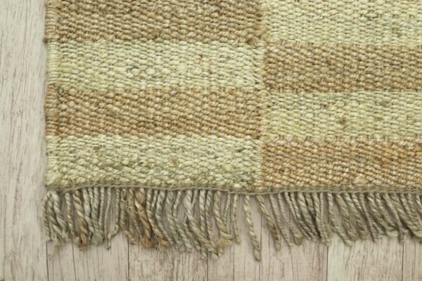 Premium Contemporary Oval Jute Durry for Balcony - Image 6