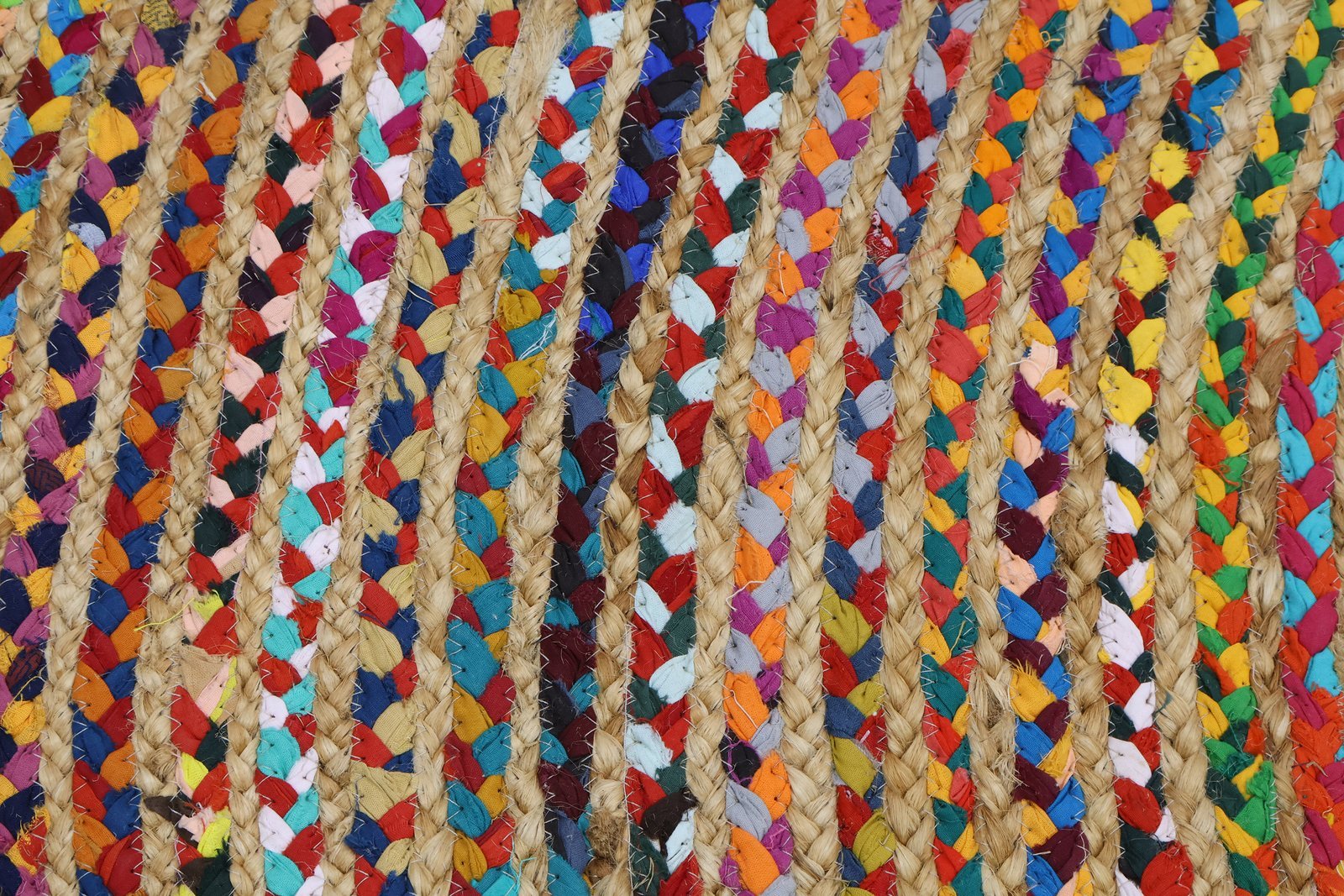 Premium Contemporary Square Jute Durry for Balcony - Image 6