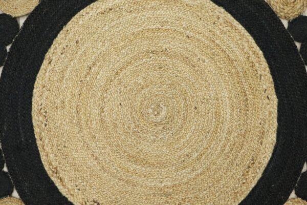 Soft Natural Jute Floor Durry - Image 6