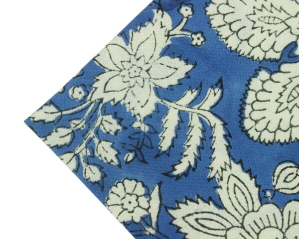 Handblock Printed Napkin Rectangle for Japanese Dining - Image 4
