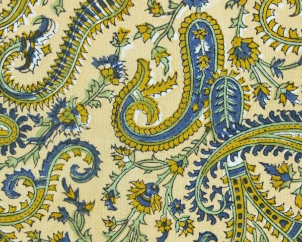 Square Handblock Printed Napkin for Minimalist Style - Image 5