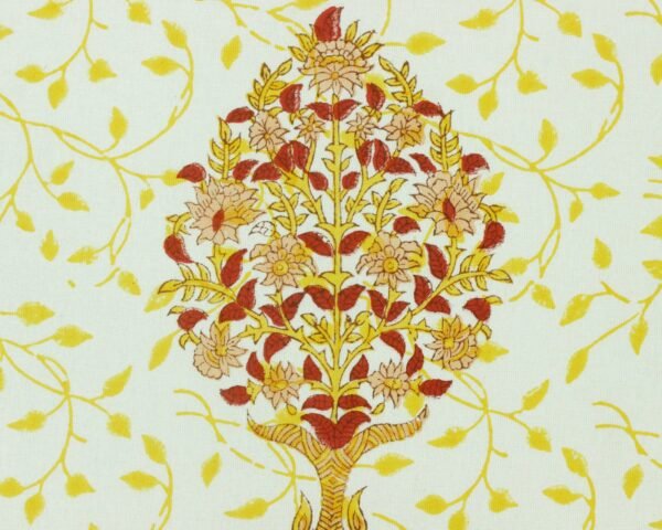 Luxury Handblock Printed Rectangle Napkin for Festive Dining - Image 4