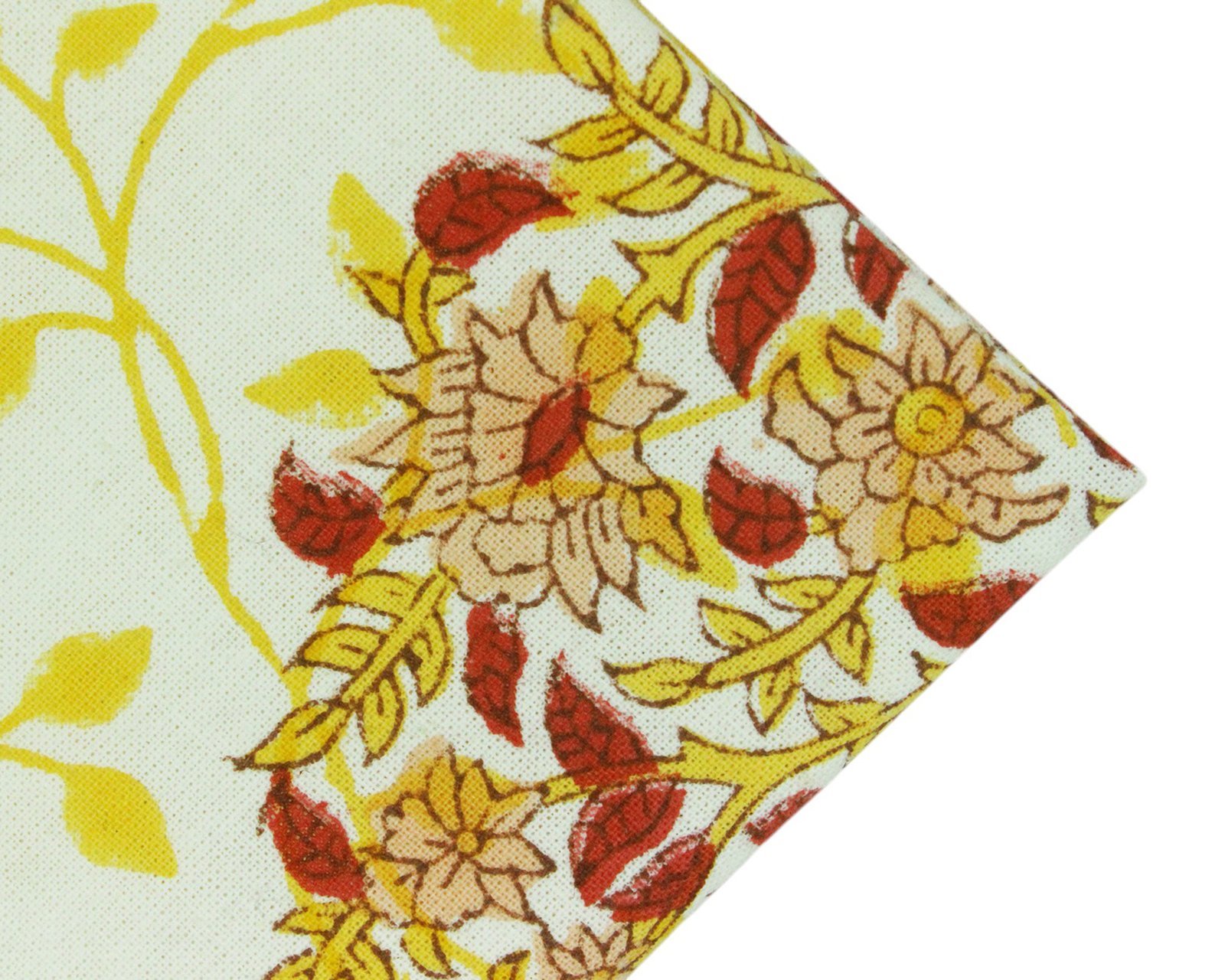 Luxury Handblock Printed Rectangle Napkin for Festive Dining - Image 5