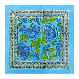 Cotton Handblock Printed Square Napkin for Luxury Homes Cotton Handblock Printed Square Napkin for Luxury Homes
