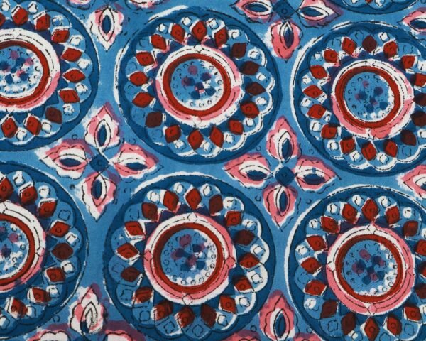 Exclusive Handblock Printed Rectangle Napkin for Large Tables - Image 4