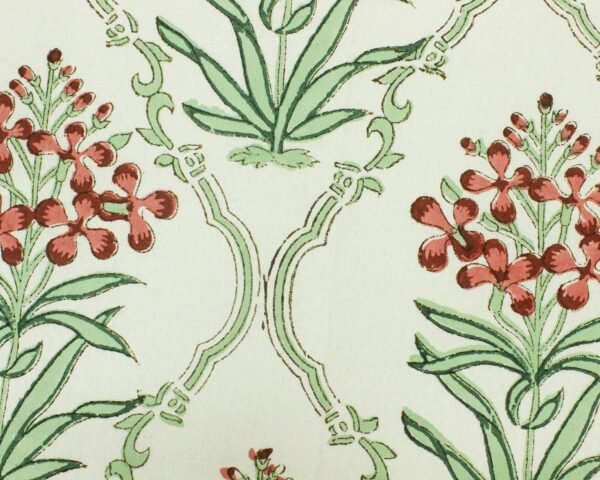Modern Handblock Printed Rectangle Napkin for Housewarming Gifts - Image 7