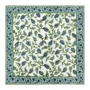 Designer Handblock Printed Rectangle Napkin for Japanese Living Designer Handblock Printed Rectangle Napkin for Japanese Living