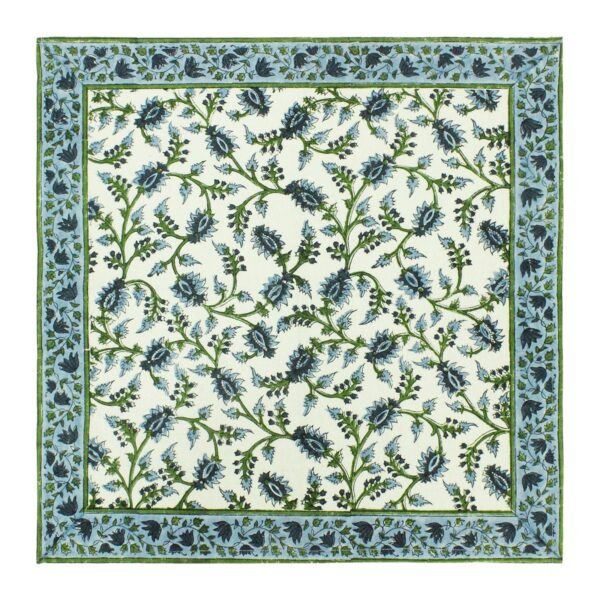 Designer Handblock Printed Rectangle Napkin for Japanese Living