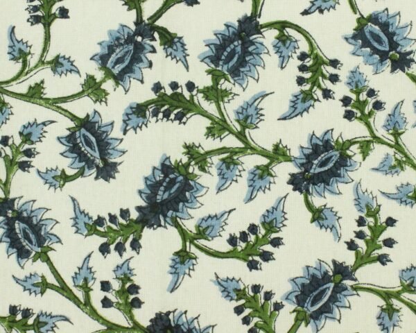Designer Handblock Printed Rectangle Napkin for Japanese Living - Image 6