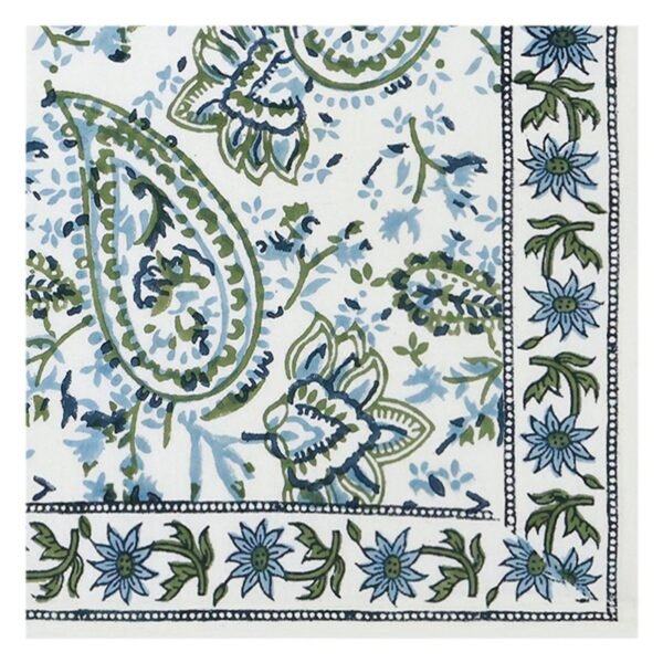 Eco-Friendly Handblock Printed Rectangle Napkin for Eco-Friendly Homes - Image 3
