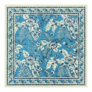 Eco-Friendly Handblock Printed Square Napkin for Stylish Dining Rooms Eco-Friendly Handblock Printed Square Napkin for Stylish Dining Rooms