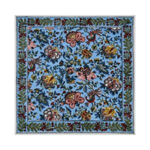 Rectangle Handblock Printed Napkin for Modern Interiors Rectangle Handblock Printed Napkin for Modern Interiors