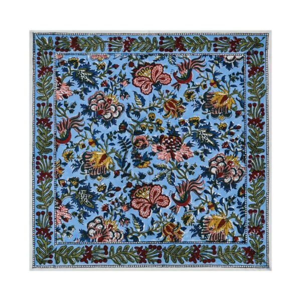 Rectangle Handblock Printed Napkin for Modern Interiors