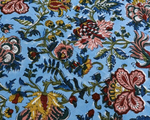 Rectangle Handblock Printed Napkin for Modern Interiors - Image 4