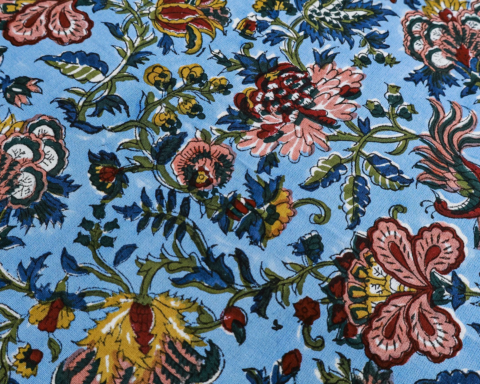 Rectangle Handblock Printed Napkin for Modern Interiors - Image 4