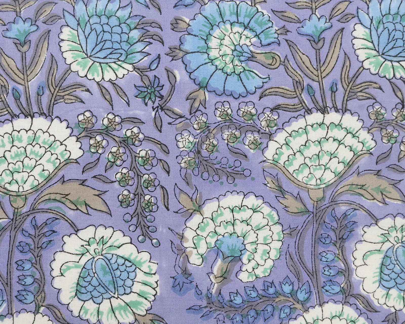 デザイナー ハンドブロック プリント 長方形 ナプキン 日本語 リビング - Image 4