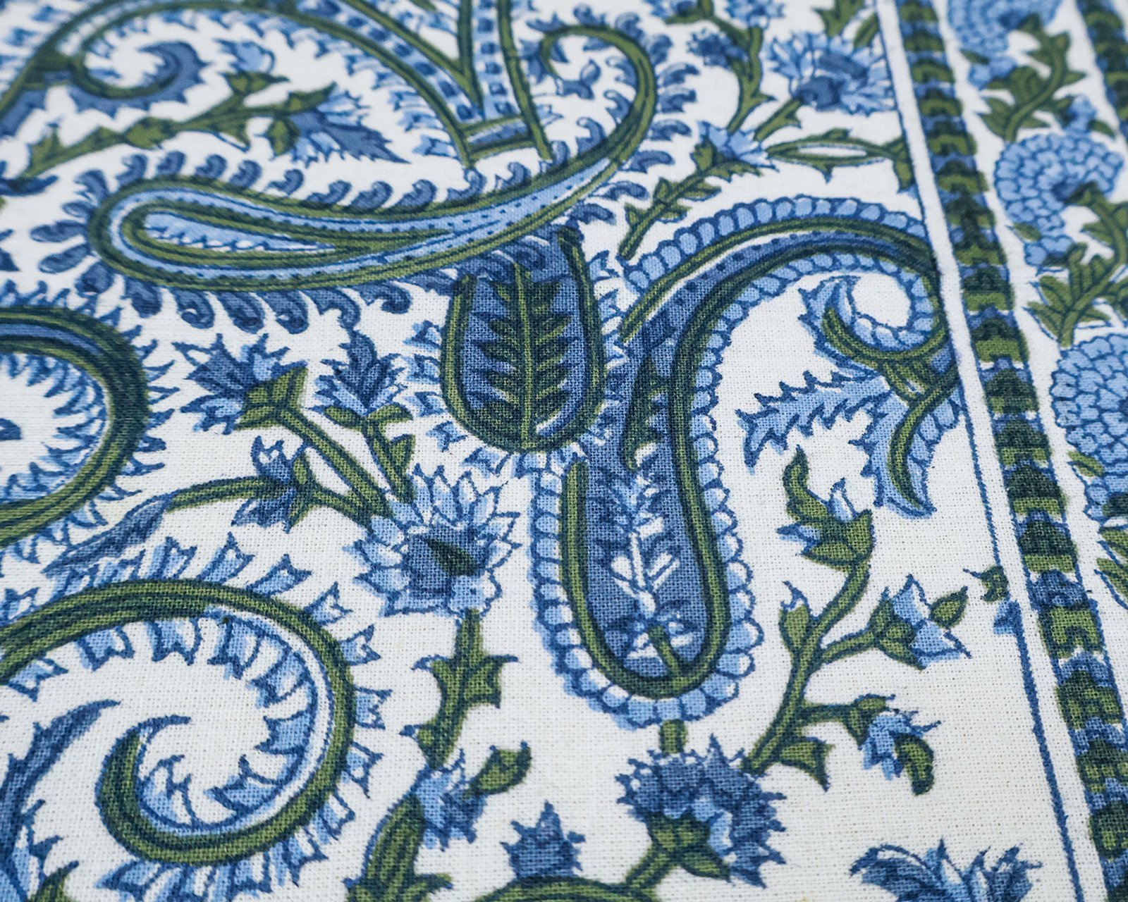 Modern Handblock Printed Rectangle Napkin for Housewarming Gifts - Image 3