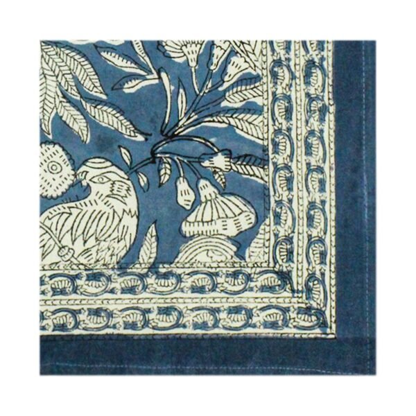 Designer Handblock Printed Rectangle Napkin for Japanese Living - Image 3