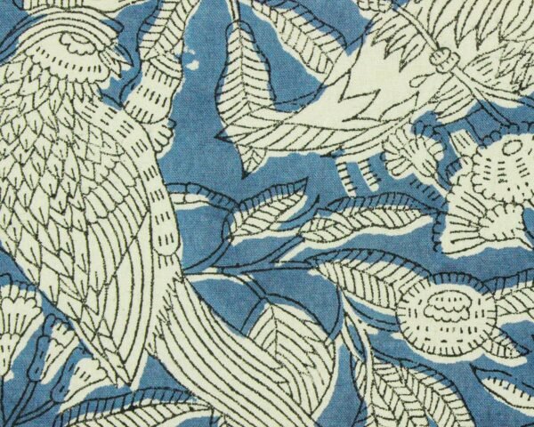 Designer Handblock Printed Rectangle Napkin for Japanese Living - Image 4