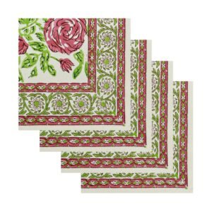 Eco-Friendly Handblock Printed Rectangle Napkin for Eco-Friendly Homes Eco-Friendly Handblock Printed Rectangle Napkin for Eco-Friendly Homes