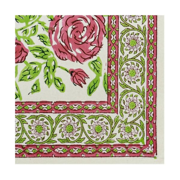 Eco-Friendly Handblock Printed Rectangle Napkin for Eco-Friendly Homes - Image 3