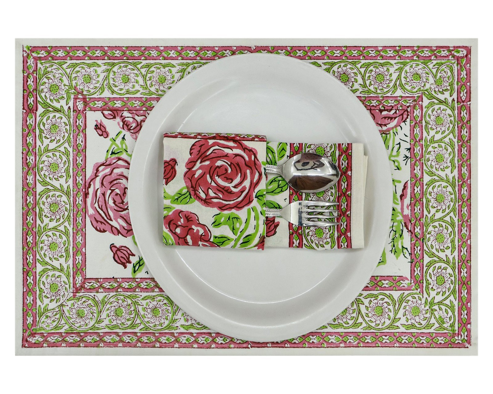Eco-Friendly Handblock Printed Rectangle Napkin for Eco-Friendly Homes - Image 7