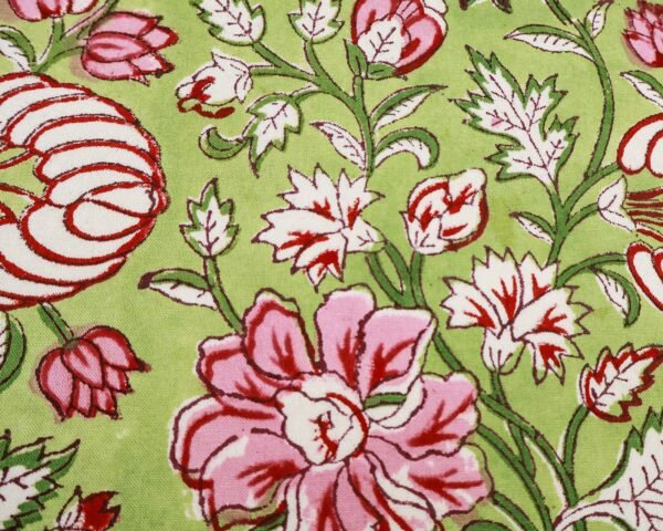 Eco-Friendly Handblock Printed Square Napkin for Stylish Dining Rooms - Image 5