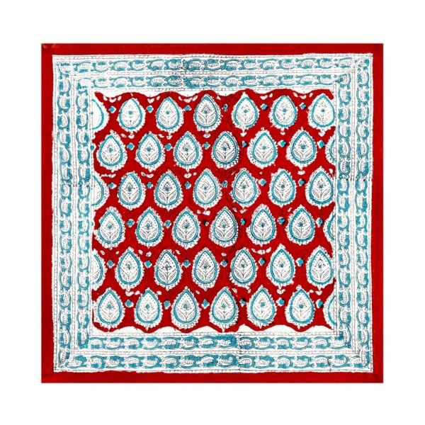 Rectangle Handblock Printed Napkin for Modern Interiors