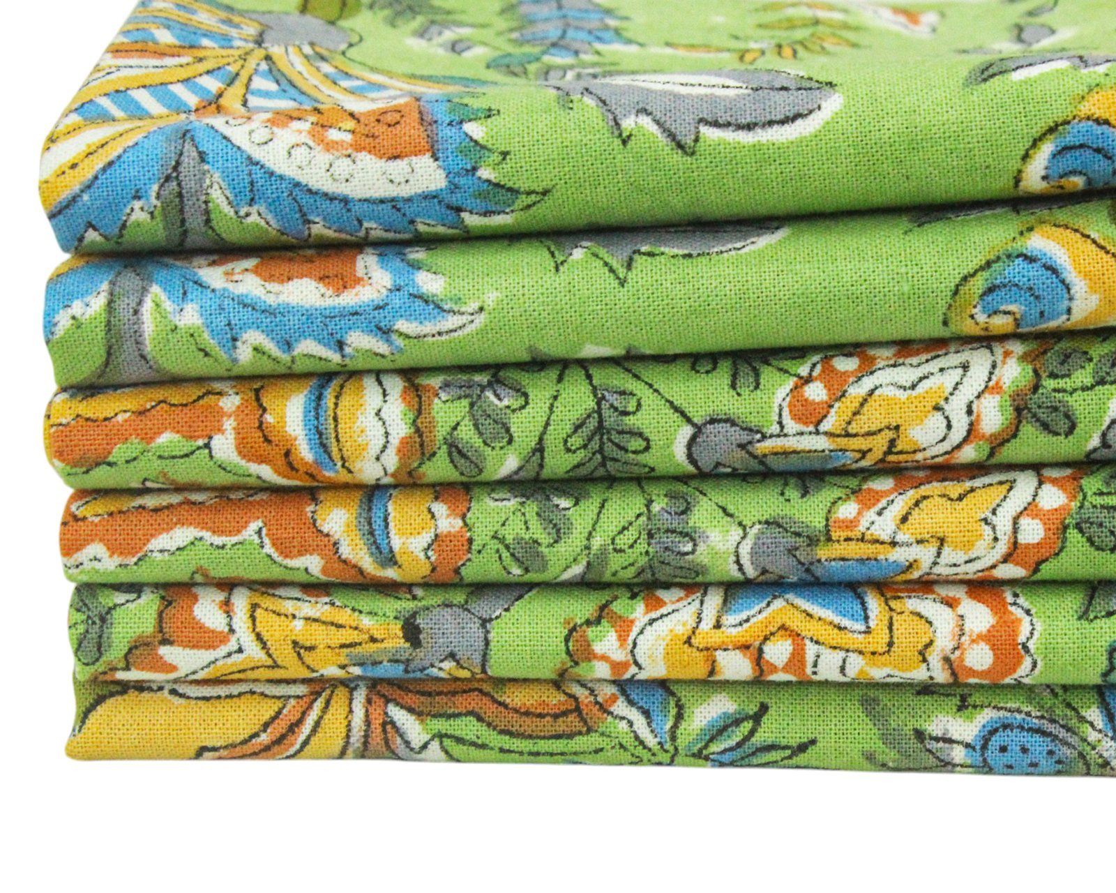 Handmade Handblock Printed Rectangle Napkin with Premium Cotton - Image 6