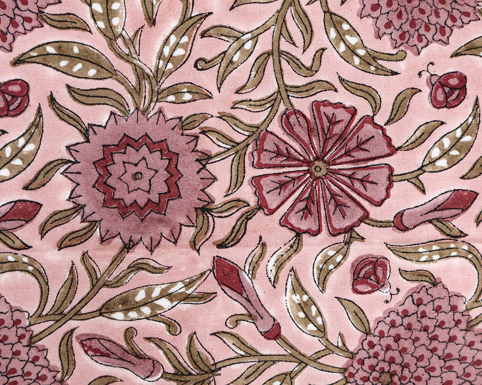 Square Handblock Printed Napkin for Minimalist Style - Image 4