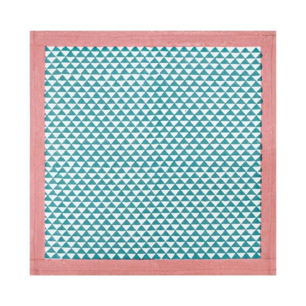 Luxury Handblock Printed Square Napkin for Everyday Use - Image 2