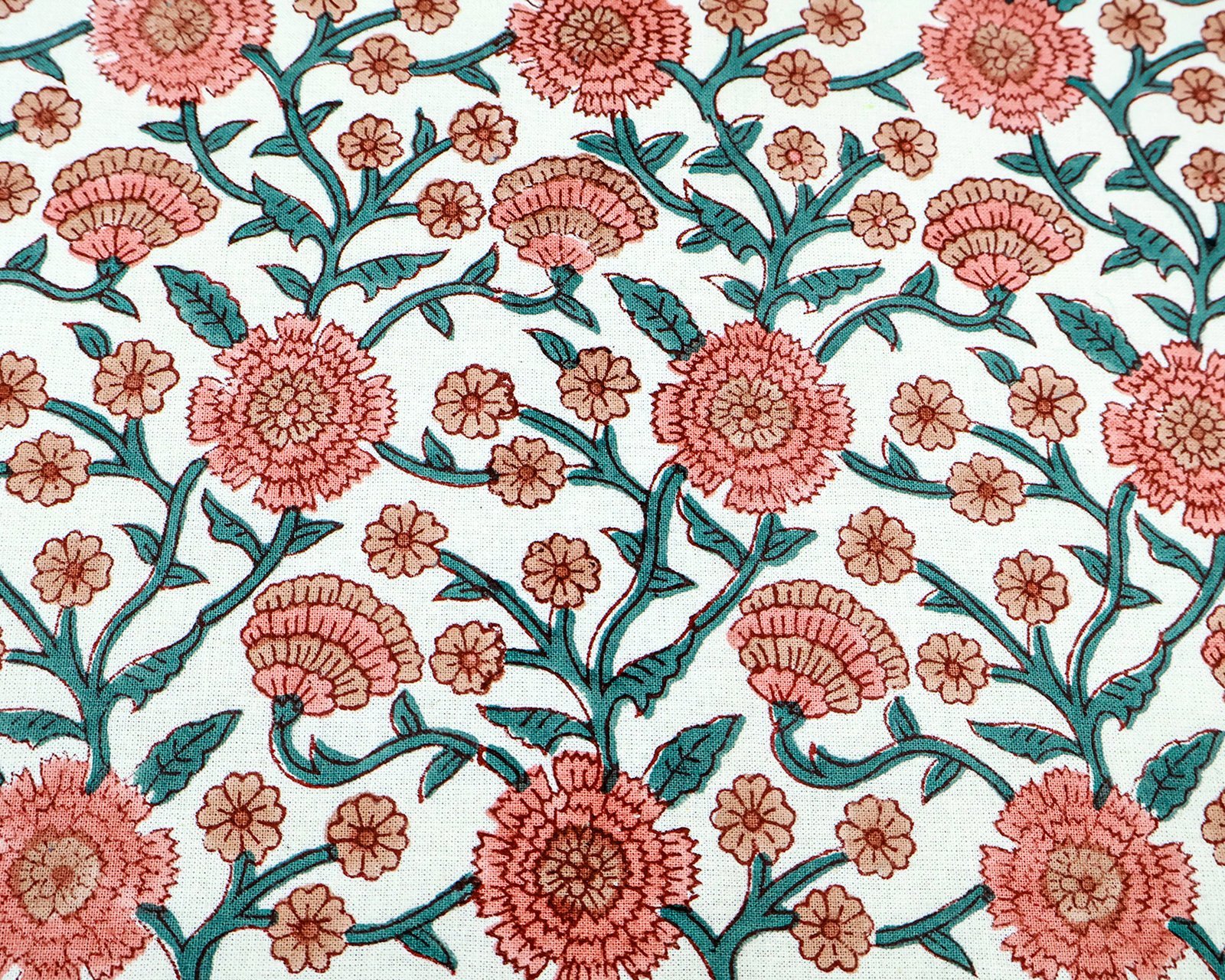 Cotton Handblock Printed Square Napkin for Luxury Homes - Image 4