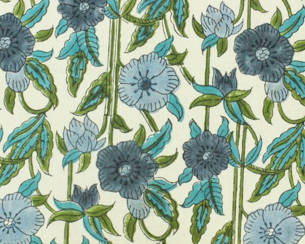 Exclusive Handblock Printed Square Napkin with Durable Fabric - Image 5