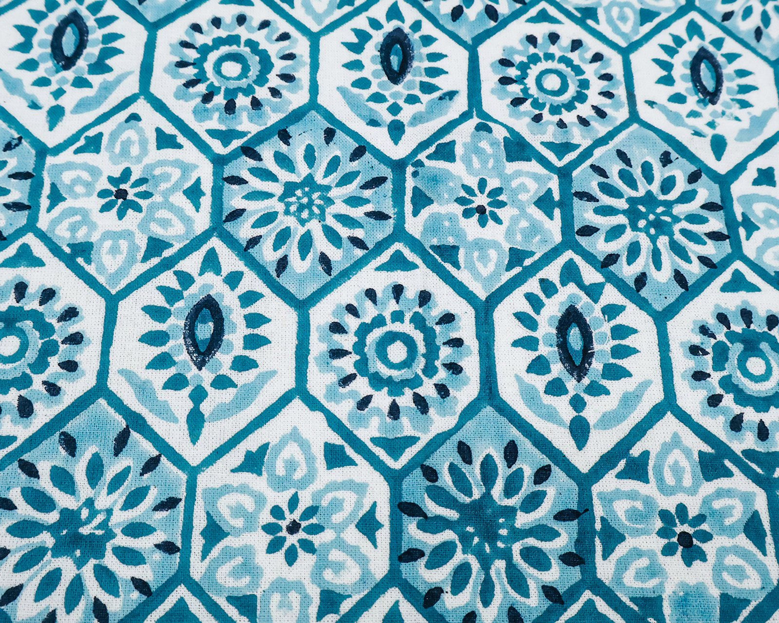Modern Handblock Printed Square Napkin with Timeless Design - Image 5