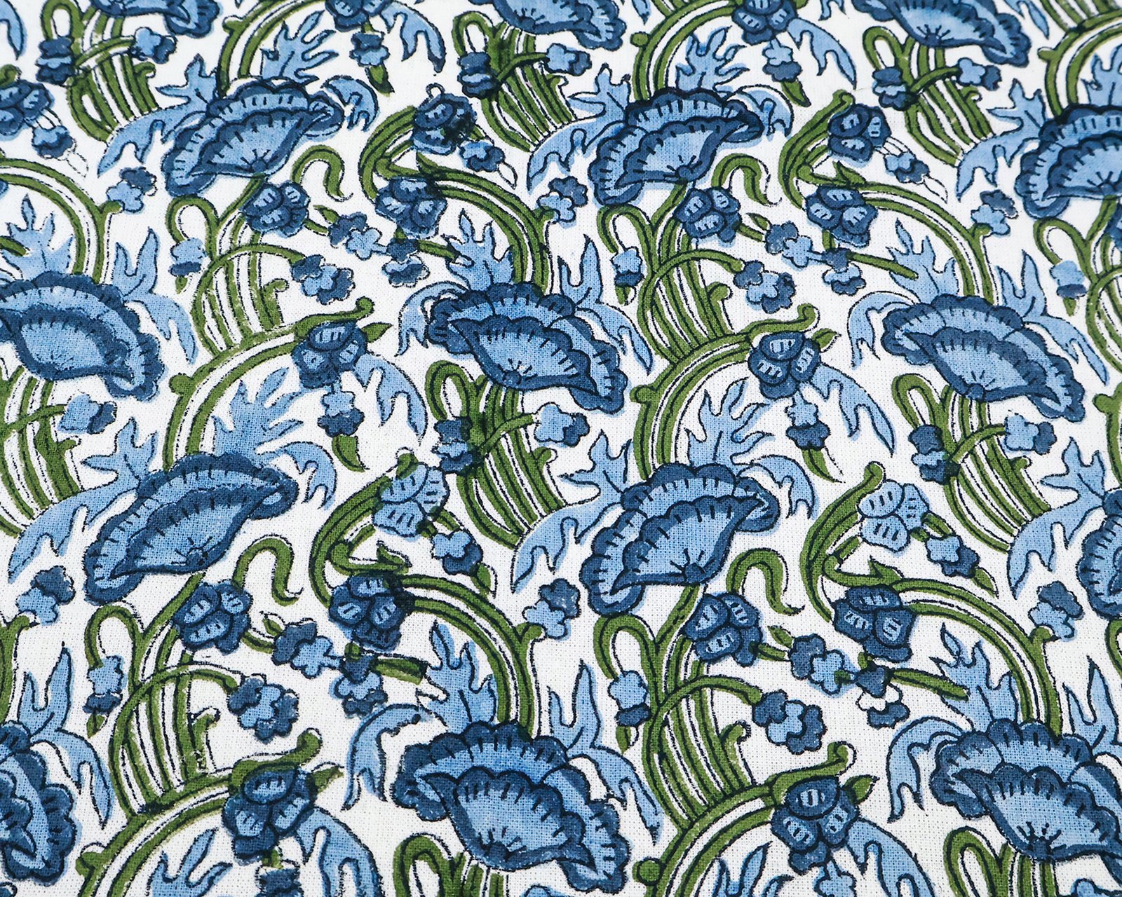 デザイナー ハンドブロック プリント 長方形 ナプキン 日本語 リビング - Image 4