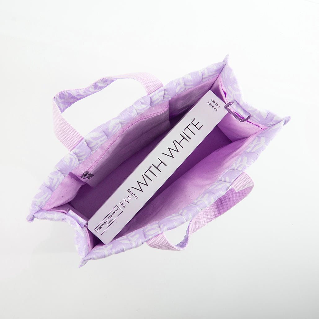 エコポケッタブルバッグ ブロックプリント ッグ - Image 2