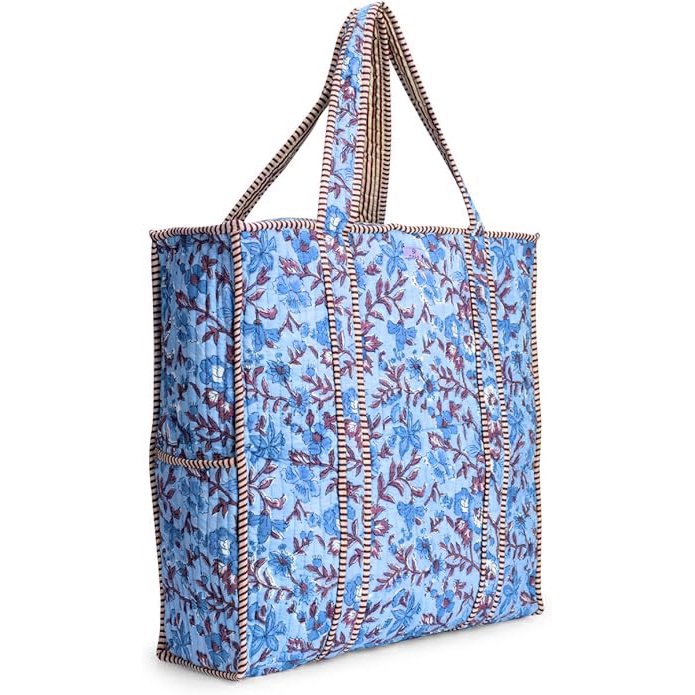 エココンビニバッグ ブロックプリント エコバッグ - Image 5