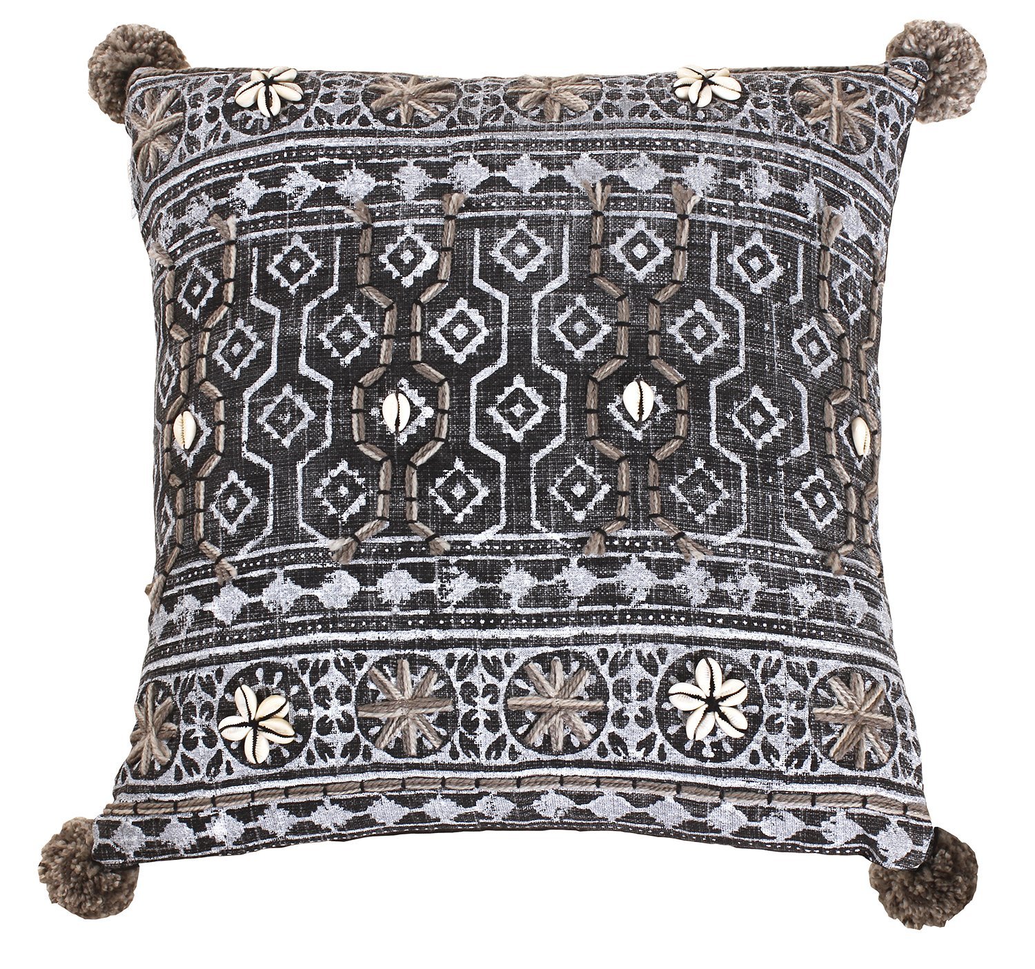 Soft Handwoven Cotton Cushion Perfect for All Seasons