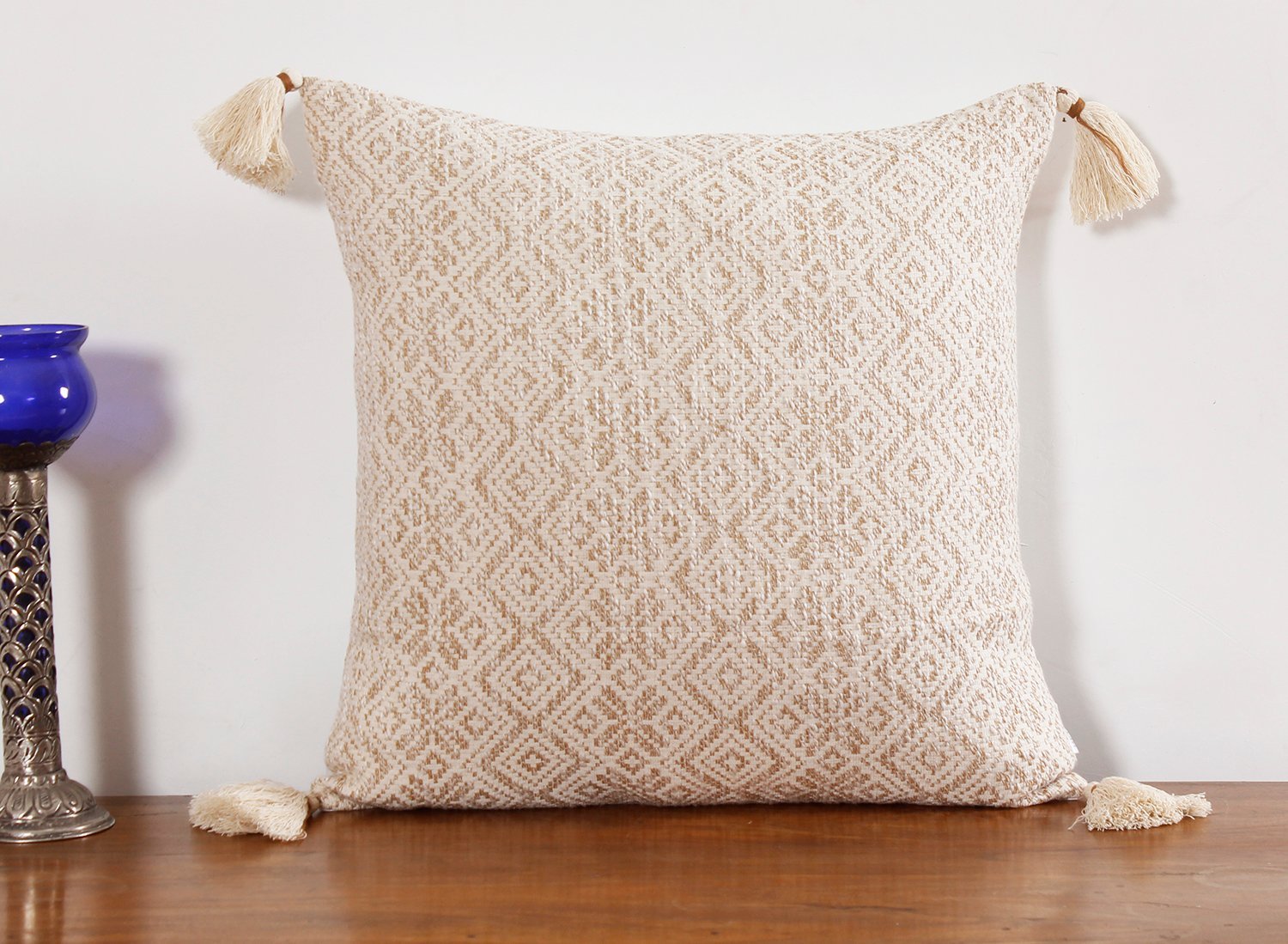 Unique Artisan Cotton Cushion for Modern Living Spaces - Image 2
