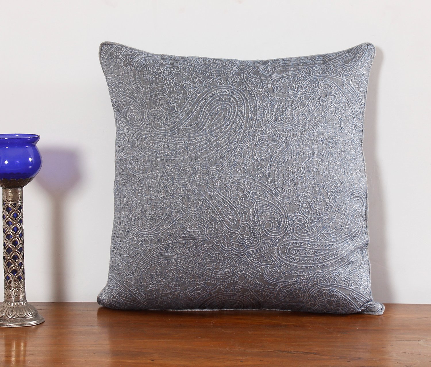 Comfortable Handmade Cotton Cushion with Timeless Cultural Appeal - Image 2