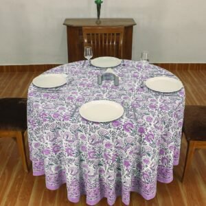 インド 木版染め(ブロックプリント) テーブルクロス 花柄 プレゼント アジアンインド更紗 インド綿 ハンドメイド エスニック インテリア コットン インド 木版染め(ブロックプリント) テーブルクロス 花柄 プレゼント アジアンインド更紗 インド綿 ハンドメイド エスニック インテリア コットン
